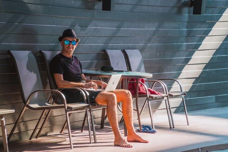 Digital Nomad Working
